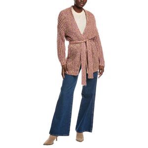 Weekend Max Mara Womens  Josef Mohair-Blend Cardigan, Pink